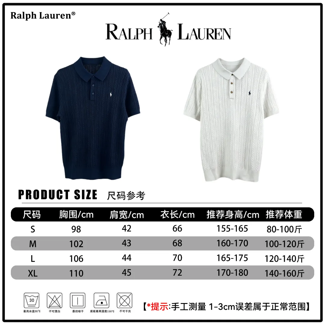 LF 🔘 𝐑𝐚𝐥𝐩𝐡𝐋𝐚𝐮𝐫𝐞𝐧 Polo Ralph Lauren Classic Polo， 、Retro ， ， “ ”。 🔹 ： ， ， ， ， ， 、 。 ： Breathable ， ， ； ， ， 、 ， 。 ：Classic ， ， ； Polo + ， ， ， 。 🔹 ： ， ， ， 、 ， Retro 。 ： ， ， ， ， ， ； ， ， ； 、 ， ， ； Navy Blue、White Classic ， ， ， 。 Size：S M L XL ：Navy Blue White